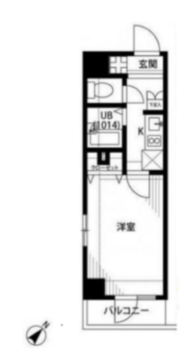 プレール日本橋三越前 10階 間取り図