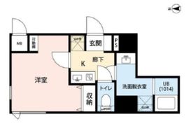 プレール・ドゥーク新丸子 8階 間取り図