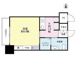 Totsu Residence Shiba (東通レジデンス芝) 10F1 間取り図