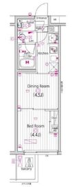 ガーラ・グランディ元住吉 2階 間取り図