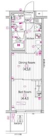 ガーラ・グランディ元住吉 4階 間取り図