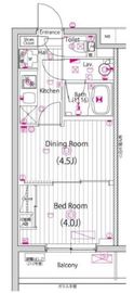 ガーラ・グランディ元住吉 2階 間取り図