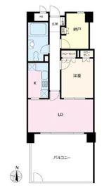 朝日目黒マンション 3階 間取り図