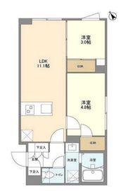 ウェルスクエア南長崎 304 間取り図