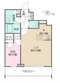 N-stage上池台 205 間取り図