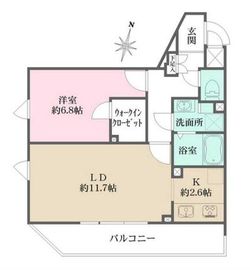 N-stage上池台 301 間取り図