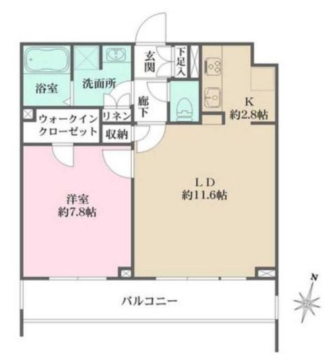 N-stage上池台 302 間取り図