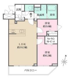 N-stage上池台 403 間取り図