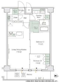 ONE ROOF RESIDENCE KAMEIDO (ワンルーフレジデンス亀戸) 706 間取り図