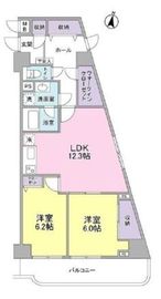 ラ・コスタ壱番館 701 間取り図