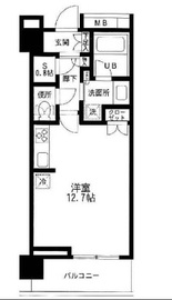 プリズムタワー 9階 間取り図