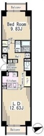 ハーテクトハウス 703 間取り図