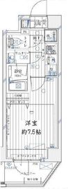 レガリス愛宕御成門 10階 間取り図