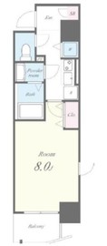 ベルヌーブラビ 605 間取り図