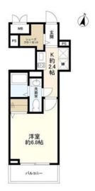 ラ・グレース 202 間取り図