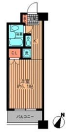 プライムアーバン勝どき 202 間取り図