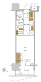 RJRプレシア東十条ガーデン 922 間取り図