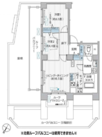 フィオーレ駒込 601 間取り図