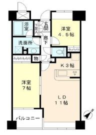 エーデルブルク 207 間取り図