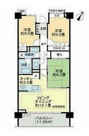 ライオンズ志村坂上レジデンス 6階 間取り図