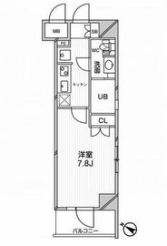 エルスタンザ文京千駄木 403 間取り図