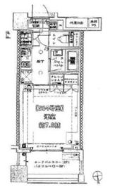 ライオンズ新宿中落合 5階 間取り図