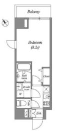 グランパセオ田端 B302 間取り図