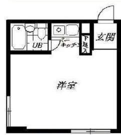 パーク・ノヴァ渋谷 3階 間取り図