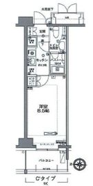 MFPRコート木場公園 1305 間取り図