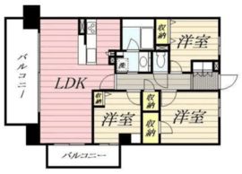 HF辻堂レジデンス 901 間取り図