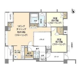 プラハ横浜センター南ステーションアリーナ 11階 間取り図