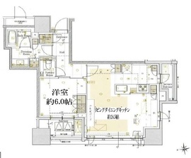 クラッシィハウス大手町ザ・スイート 7階 間取り図