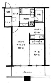 アウルタワー 11階 間取り図