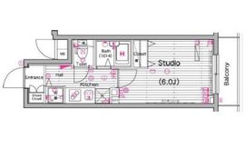 グランド・ガーラ横濱山下町 11階 間取り図