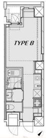 ヴェーエムエビス 502 間取り図