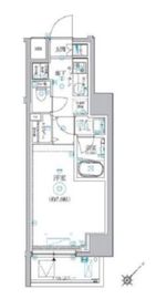 パティーナエーレ東中野 701 間取り図