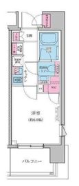 レジディア品川シーサイド 206 間取り図