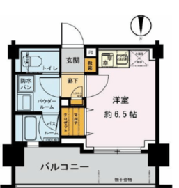 ヴェレーナ横浜反町駅前 3階 間取り図