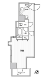グラシアプレイス川崎駅前 1103 間取り図