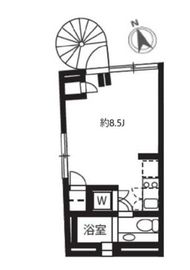 ファーレ代々木上原2 302 間取り図
