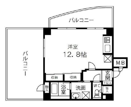 サンヴェール国分寺エスタシオン 3階 間取り図