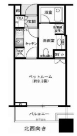 ステーションガーデンタワー 11階 間取り図