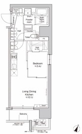 プラウドフラット大井町 703 間取り図