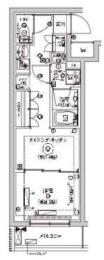 セジョリ東陽町Ⅱ 311 間取り図