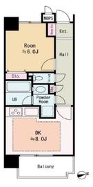 ライオンズマンション白金台 4階 間取り図