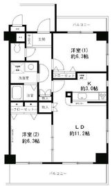 オークヒルズ弐番館 703 間取り図