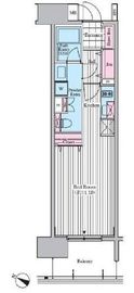 クロスレジデンス東十条 508 間取り図