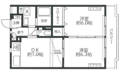 レジディア吉祥寺 113 間取り図
