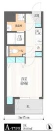雷門江戸マンション 601 間取り図