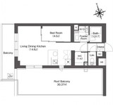 ルーウェ東大泉 606 間取り図